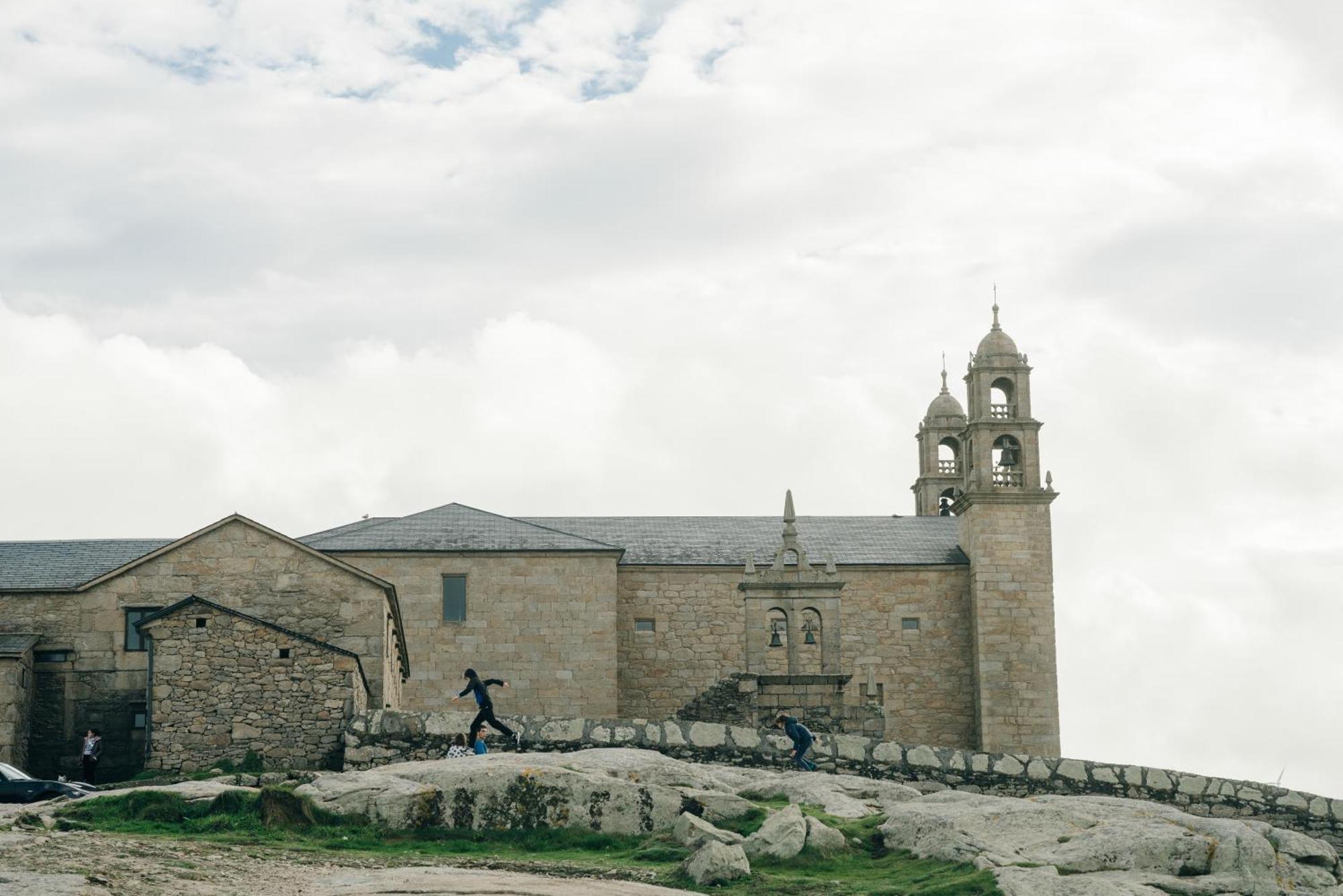 Casa Cal Da Rosins Villa Muxia Exteriör bild